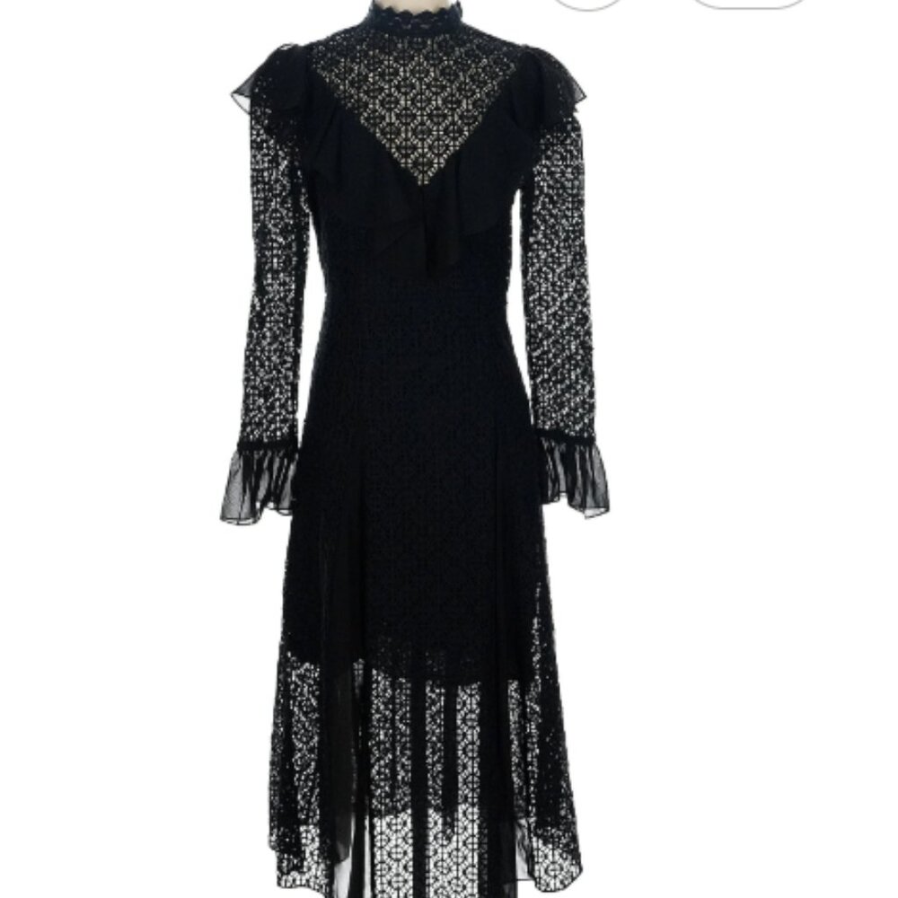 TEMPERLEY LONDON PRAIRIE LACE DRESS